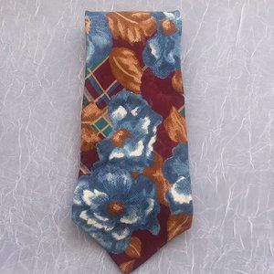 ZYLOS GEORGE MACHADO ITALIAN SILK TIE 58 1/2"